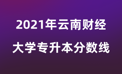 2021年云南財(cái)經(jīng)大學(xué)專(zhuān)升本分?jǐn)?shù)線.png