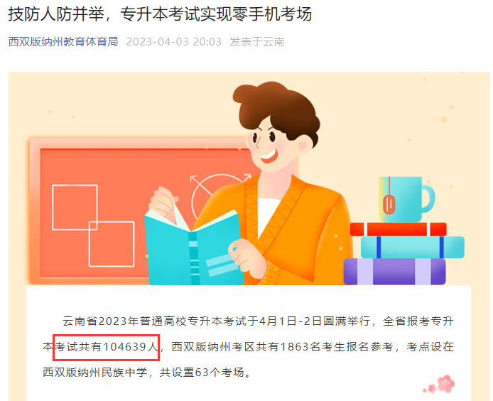 2024年云南專升本報(bào)名人數(shù)多少？