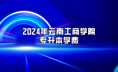2024年云南工商學(xué)院專升本學(xué)費(fèi)